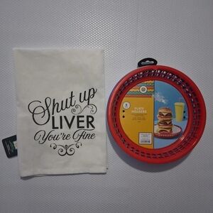 New 6 Pack Plate Holders And New Kitchen Towels